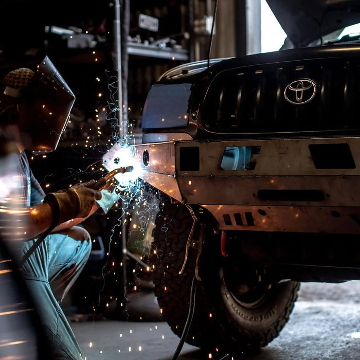 What are the differences between weld-together bumper kits, pre-fabricated bumpers and homemade armor?