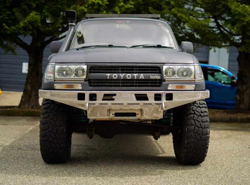 80 Series Land Cruiser High Clearance Front Bumper Kit - Photo 30