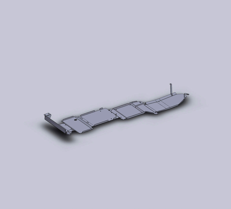 2005+ Nissan Frontier Xterra Pathfinder Skid Plate Set - Photo 15