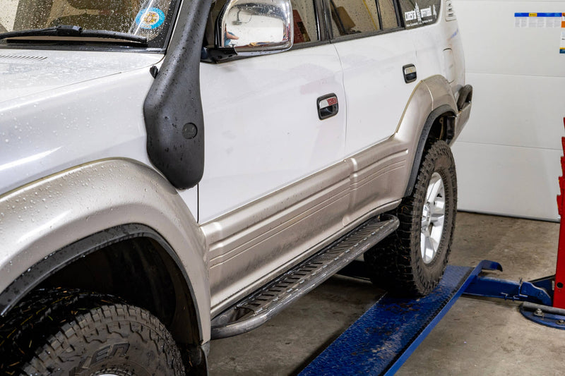 90 Series Land Cruiser Rock Slider Weld-Together Kit (Bolt on) - Photo 6