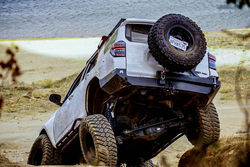 5th Gen 4Runner Low Profile Rear Plate Bumper Kit - Photo 3