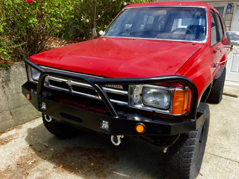 1st Gen 4Runner/ Hilux Surf and 2nd Gen Pickup / Hilux High Clearance Front Bumper Kit - Photo 2