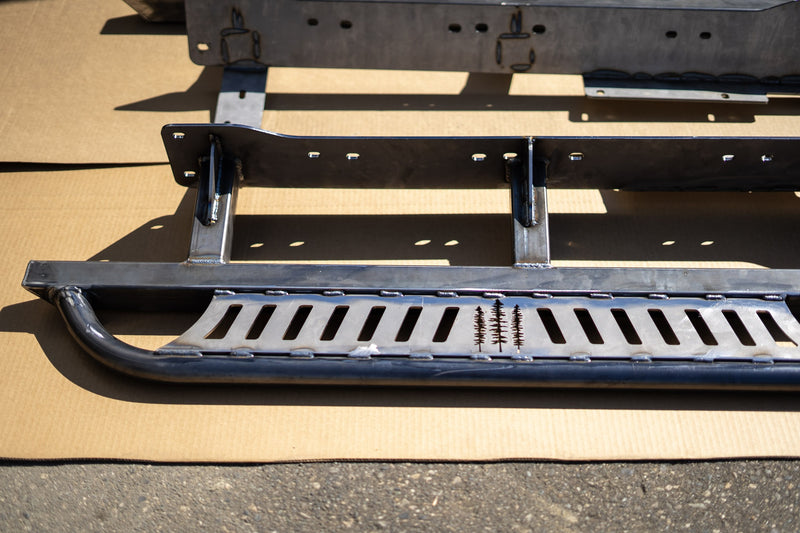 2003-2023 Lexus GX / Land Cruiser Prado Kickout Rock Slider Weld-Together Kit (Bolt on) - Photo 13