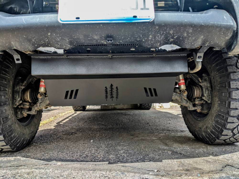 3rd Gen 4Runner / Hilux Surf Drivetrain Skid Plate Kit - Photo 3