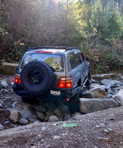 100 Series Land Cruiser High Clearance Rear Bumper Kit - Photo 4