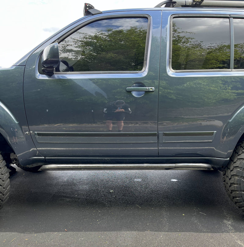 R51 Nissan Pathfinder Kickout Rock Slider Weld-Together Kit (Bolt on) - Photo 2