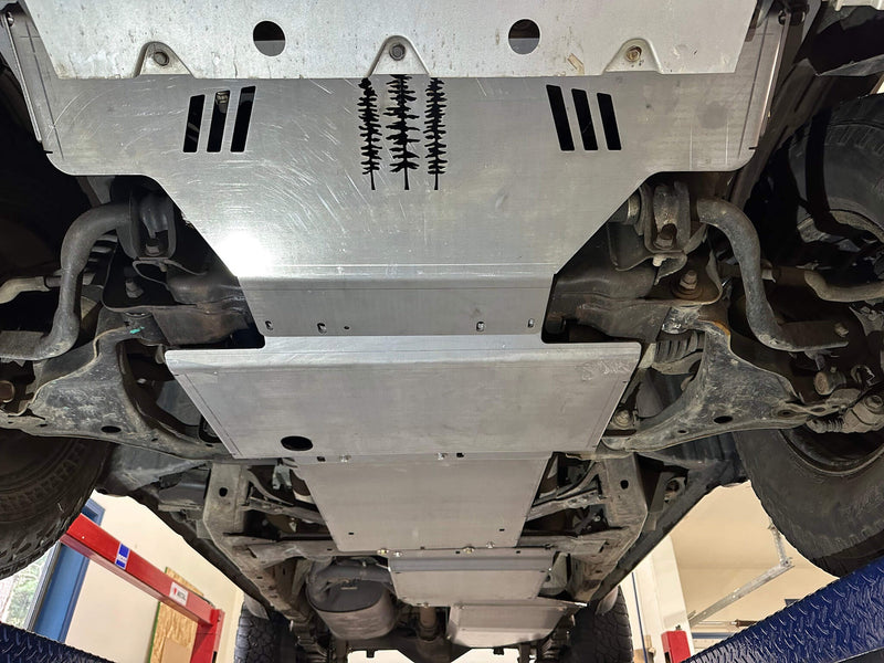 2005+ Nissan Frontier Xterra Pathfinder Skid Plate Set - Photo 4