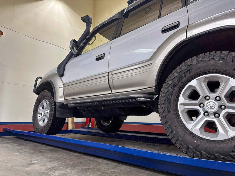 90 Series Land Cruiser Rock Slider Weld-Together Kit (Bolt on) - Photo 8