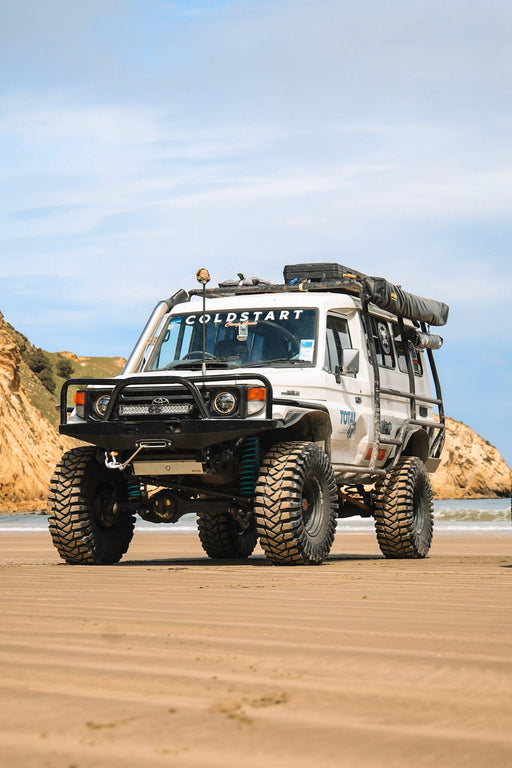 70 Series Land Cruiser High Cut Front Bumper Kit - Photo 1