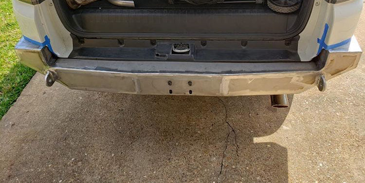 5th Gen 4Runner Low Profile Rear Plate Bumper Kit - Photo 17