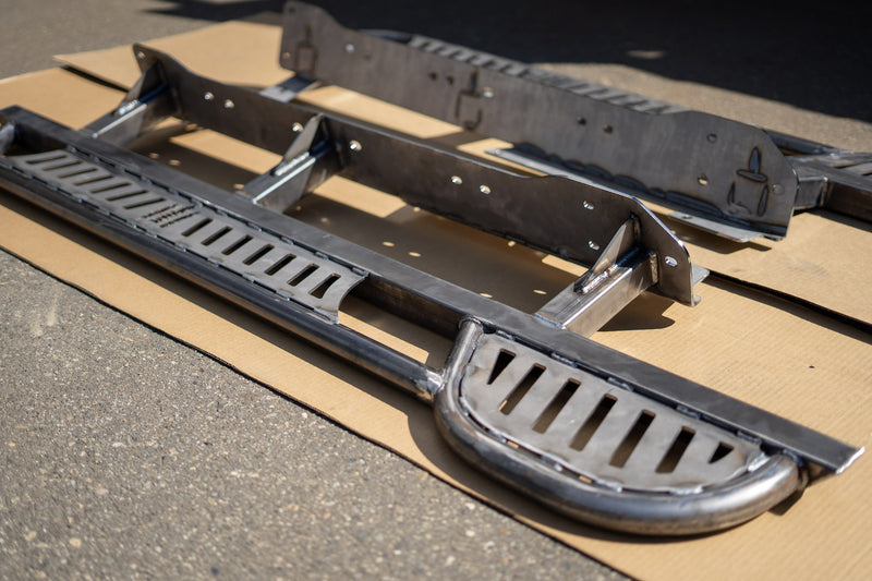 2003-2023 Lexus GX / Land Cruiser Prado Kickout Rock Slider Weld-Together Kit (Bolt on) - Photo 14